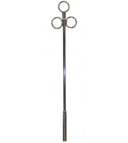 18"x7/16" Balling Gun w/ Chrome Plated Head